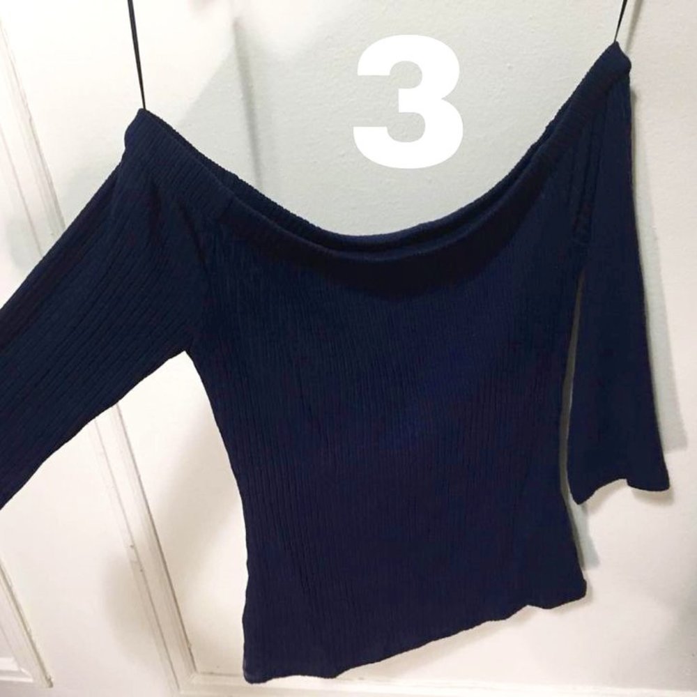 Y2K Off-the-Shoulder Top